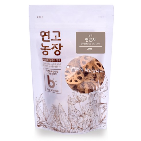 연고농장 볶은 연근차, 200g, 1개입, 1개