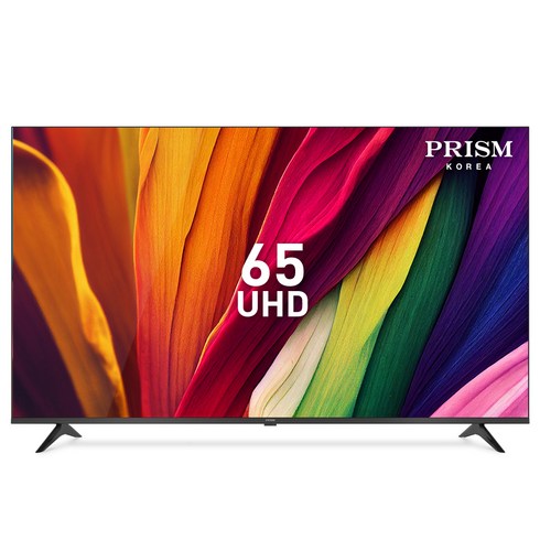 2023년 가성비 최고 벽걸이tv설치 - PRISM 4K UHD TV, 165.1cm(65인치), PT650UD, 벽걸이형, 방문설치