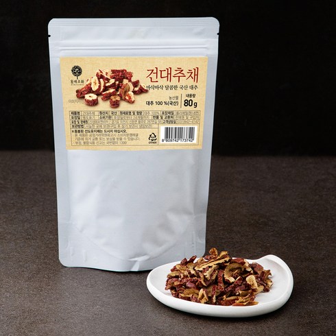 몸애조화 건대추채, 80g, 1개