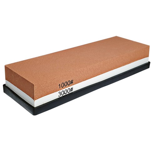 숫돌 - 해피앤몰 1000 / 3000방 고급 양면 숫돌 연마석 칼갈이, 1개