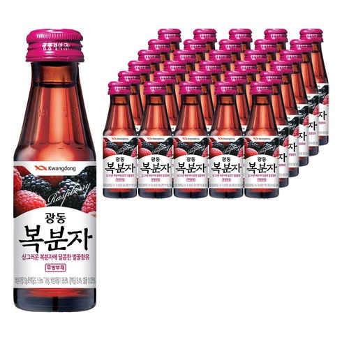 광동 복분자 음료, 100ml, 50개