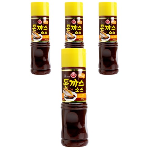 오뚜기 돈까스 소스 470g, 4개