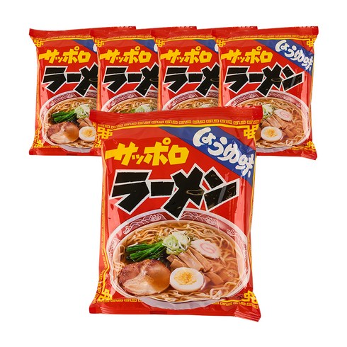 일본라멘 - 삿포로 라멘 쇼유, 82g, 5개