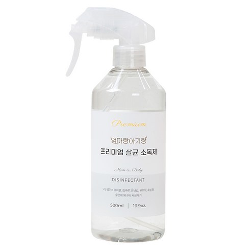 엄마랑아기랑소독제 - 엄마랑아기랑 프리미엄 살균 소독제, 500ml, 1개