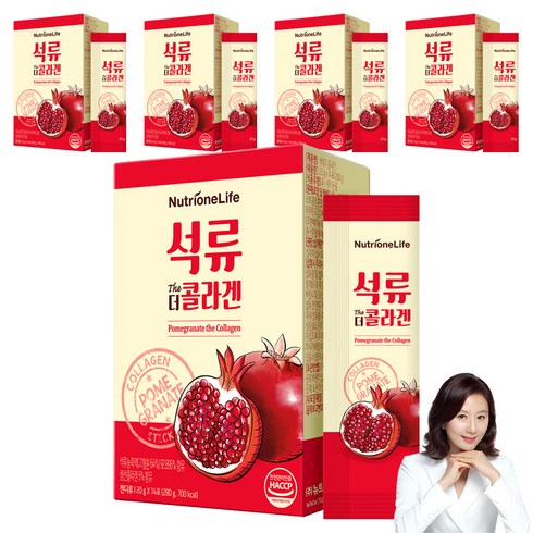 뉴트리원 석류 더 콜라겐 14p, 280g, 5개