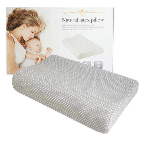 2023년 가성비 최고 경추베개 - 아지오텍스 에어로슬립 라텍스베개 + 속커버 + 겉커버 + 포장박스