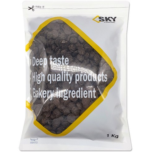 다하임 이르카 리노 다크 커버춰 초콜릿, 1개, 1kg