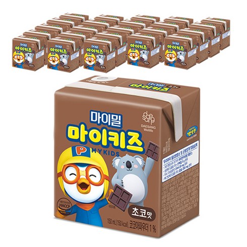 마이밀 마이키즈 초코맛, 150ml, 24개