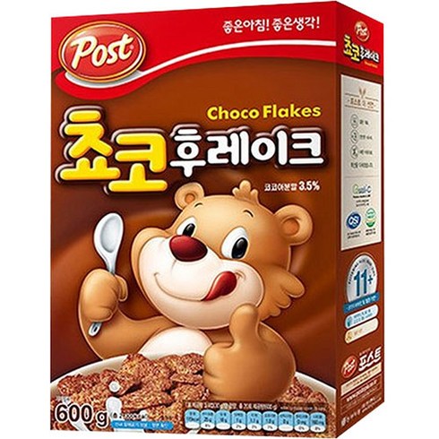 동서 포스트 쵸코후레이크 600g 식품 ></img> 스낵/간식 스낵/시리얼 시리얼, 1개” class=”product-image”></a></p>
<div class=