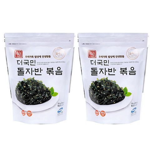 더국민 돌자반 볶음, 300g, 2개