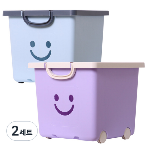 보노하우스 모던 해피박스, 모던블루, 바이올렛, 2세트