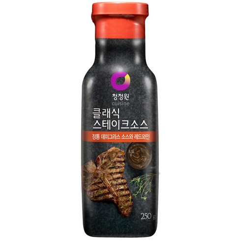 스테이크소스 - 청정원 클래식 스테이크소스, 250g, 1개