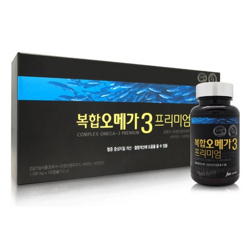 JW중외제약 복합 오메가3 프리미엄, 33g, 4개입