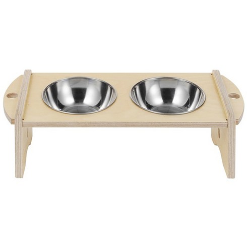 가또블랑코 반려동물 10도 경사 식탁 2구 13cm, 혼합 색상, 1개