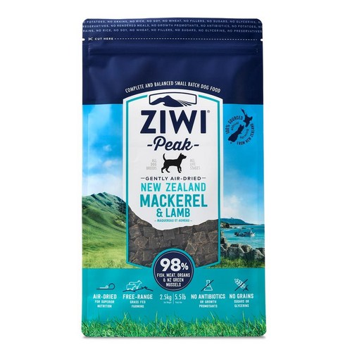 지위픽 독 식품 고등어&양고기, 생선, 2.5kg, 1개