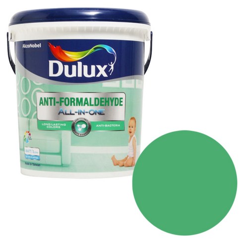 듀럭스 안티포름알데히드 올인원 페인트 1L, Granada Green