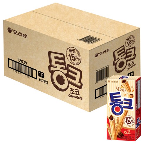 오리온 통크, 45g, 20개