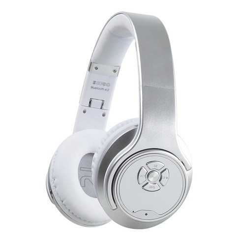 나오테크 블루투스 헤드폰 스피커 NAO-3000, 실버
