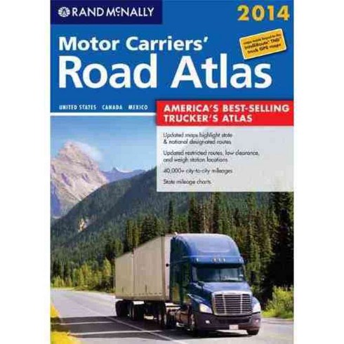 Rand McNally 2014 Motor Carriers' Road Atlas: United States Canada Mexico