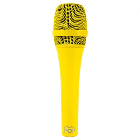 엠엑스엘 프리미엄 다이나믹 보컬 마이크, POP LSM-9(YELLOW)