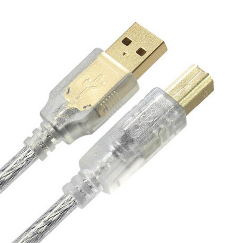 마하링크 USB 2.0 A/B 실드 케이블, 1개, 3m