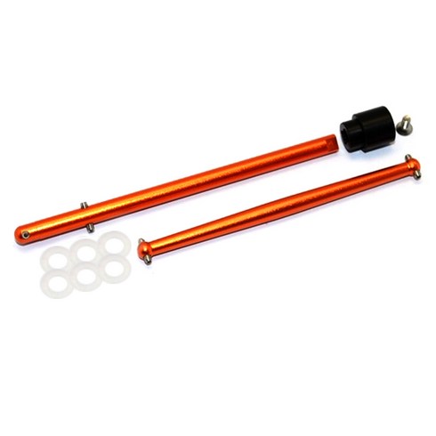 GPM AXIAL Aluminum F/R Main Shaft w/ Delrin Wheel Joint 10p set, OR, 1세트