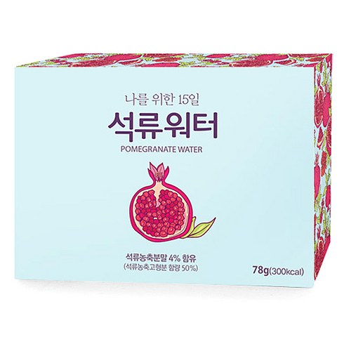 클린케어 워터플러스 물에 타먹는 비타민 분말 석류워터, 2.6g, 30개입