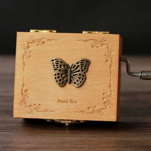 JS 오르골 나비 우드, 혼합 색상