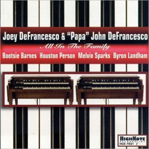 Joey Defrancesco - All In The Family 미국수입반, 1CD