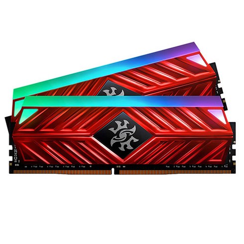 에이데이타 XPG SPECTRIX D41 DDR4 16G PC4-25600 CL16 램 AX4U320038G16-DR41, AX4U320038G16-DR41(Crimson Red), 2개
