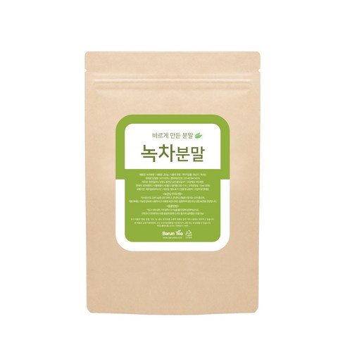 말차가루 - 바른티 녹차 분말, 200g, 1개입, 1개