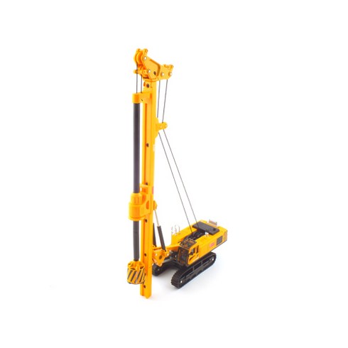 KDW 레프리카 1/64 ROTARY DRILLING RIG 천공기 중장비 모형 다이캐스트 KDW250214YE, 혼합 색상, 1개
