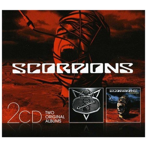 SCORPIONS - COME BLACK + ACOUSTICA (ORIGINAL ALBUMS) 유럽수입반, 2CD