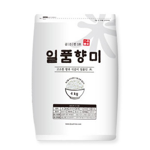 조선향미 - 일품향미 골든퀸 3호 쌀, 4kg, 1개