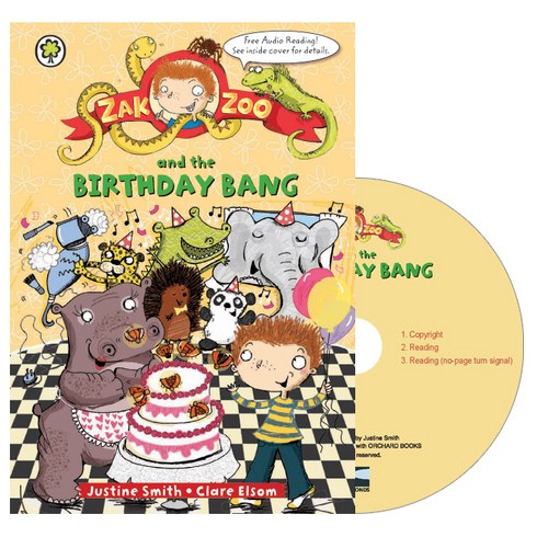 zakzoo - Zak Zoo and the Birthday Bang 8(with CD), Orchard Books