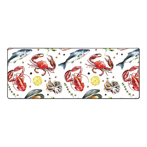 디엠코퍼레이션 알럽컴 과일프린팅 마우스 장패드 800 x 300 x 2 mm, 가재A7, 1개