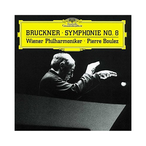 ANTON BRUCKNER - SYMPHONY NO.8 / BOULEZ EU수입반, 1CD