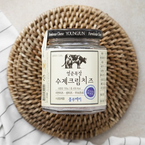 영준목장 수제크림치즈 블루베리, 150g, 1개