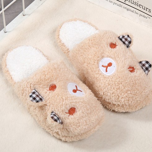 제이에이치컴퍼니 애니멀 소프트 털 슬리퍼