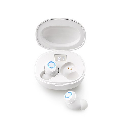 아이리버 완전무선 블루투스이어폰, IB-T1030BT, 화이트