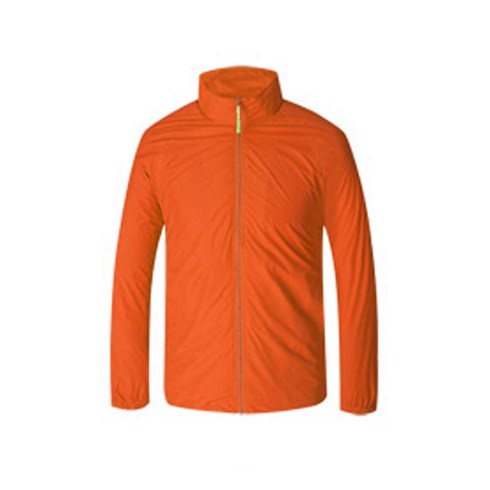 워크맨 심플 바람막이 작업복 WK-182, 오렌지, 1개