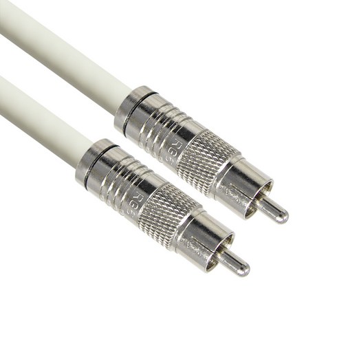마하링크 고급형 RCA TOI RCA 5C 동축 케이블 화이트 20m, CP-1159