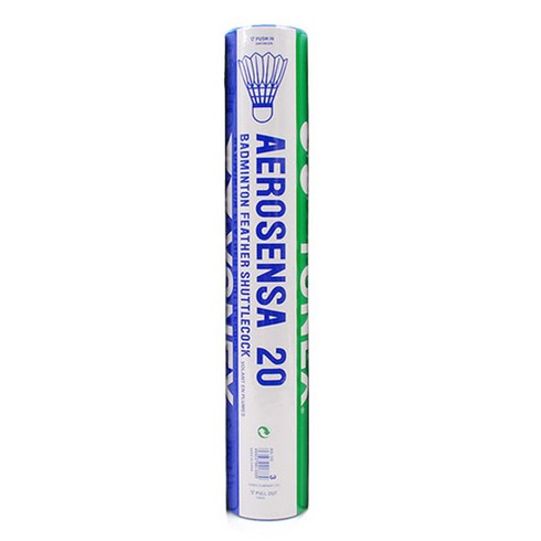 요넥스 거위털 중상급자용 배드민턴셔틀콕 12p AS-20EX, 화이트, 1개