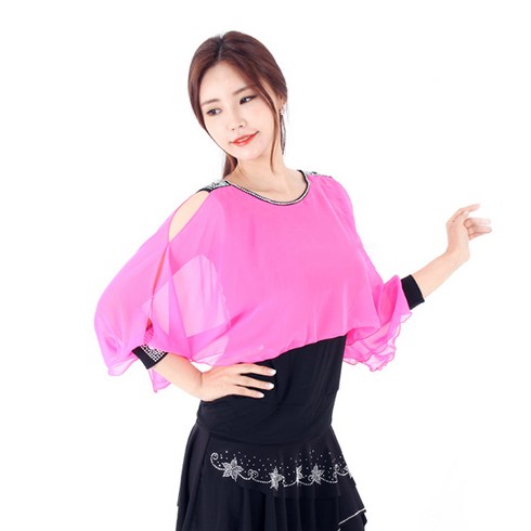 댄스몰 - 댄스 티셔츠 LDT8700, 핑크