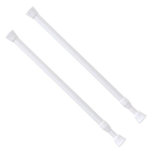 썬데코 다용도압축봉 13mm 2p, 화이트