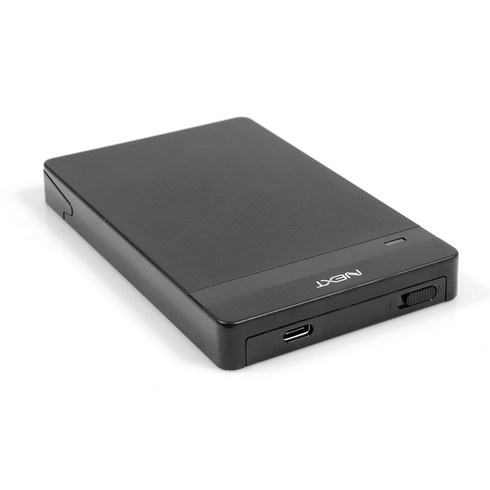 2023년 가성비 최고 ssd외장케이스 - 넥스트 USB3.1 Gen1 TypeC SATA3 노트북용 하드 외장케이스 HDD SSD NEXT-535TC