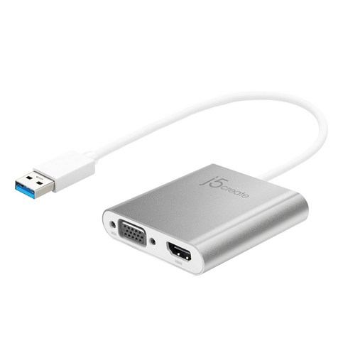 넥스트 USB to HDMI / VGA 멀티 모니터 어댑터, NEXT-JUA360