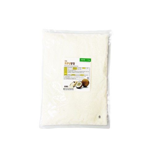 이든타운에프앤비 건조 코코넛분말, 1kg, 1개