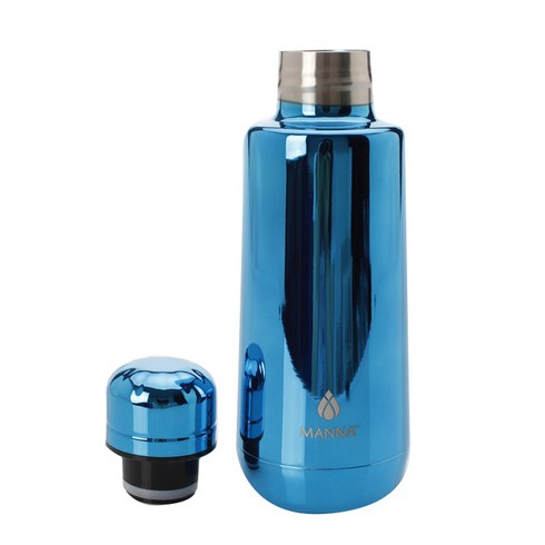 마나 코어홈 모다 UV 보온보냉병, 오션블루, 325ml