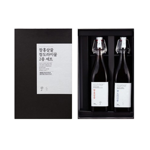강개상인 참홍삼 참도라지꿀 2종 세트, 1세트